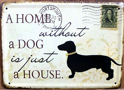 Vintage Tin Plate Sign