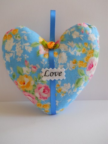 Lavender Filled Heart Sachet