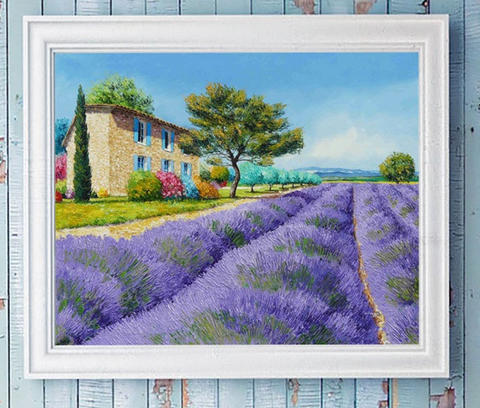 Lavender Art Lavender Fields of Provence