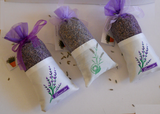  Organza & Linen filled Lavender Bags