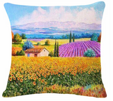  French Styled Lavender Themed Cushions.
