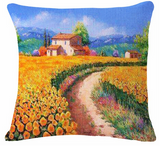  French Styled Lavender Themed Cushions.